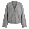 Gray acrylic cardigan – Moriel Heritage