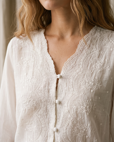 The Lirielle Cotton Blouse