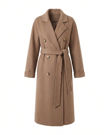 100% Wool Calvera Trench Coat