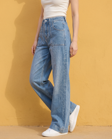 The Thea Wide Leg Jeans