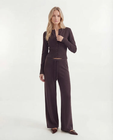 The Moriel Knit Ribbed Matching Set
