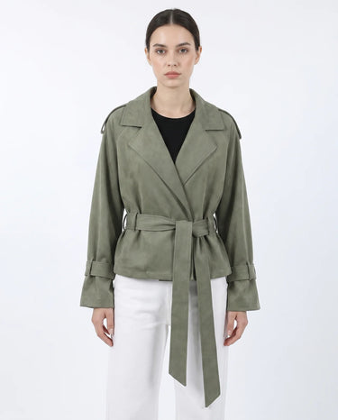 The Avielle Belted Trench