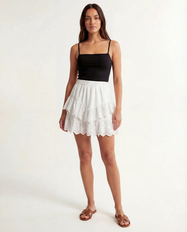 The Amour Lace Mini Skirt