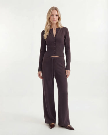 The Moriel Knit Ribbed Matching Set