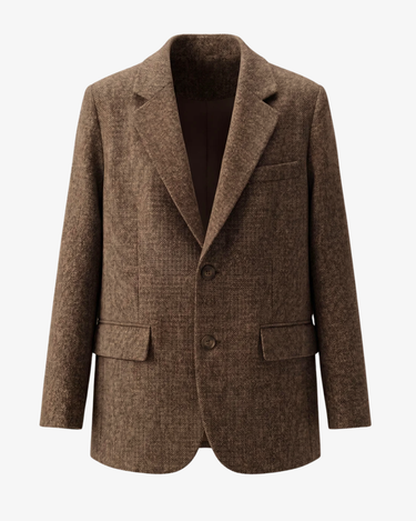The Moriel Herringbone Blazer