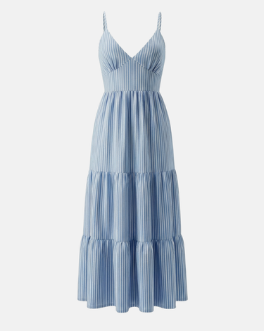 Isla Striped Summer Maxi Dress
