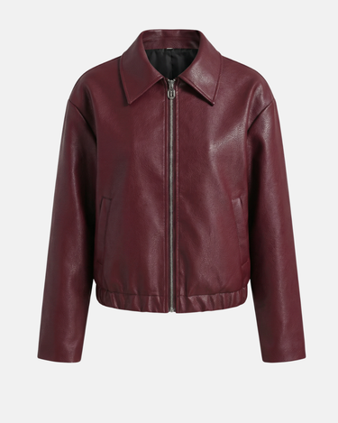 Capri Faux Leather Jacket