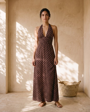 The Capri Polka Dot Dress