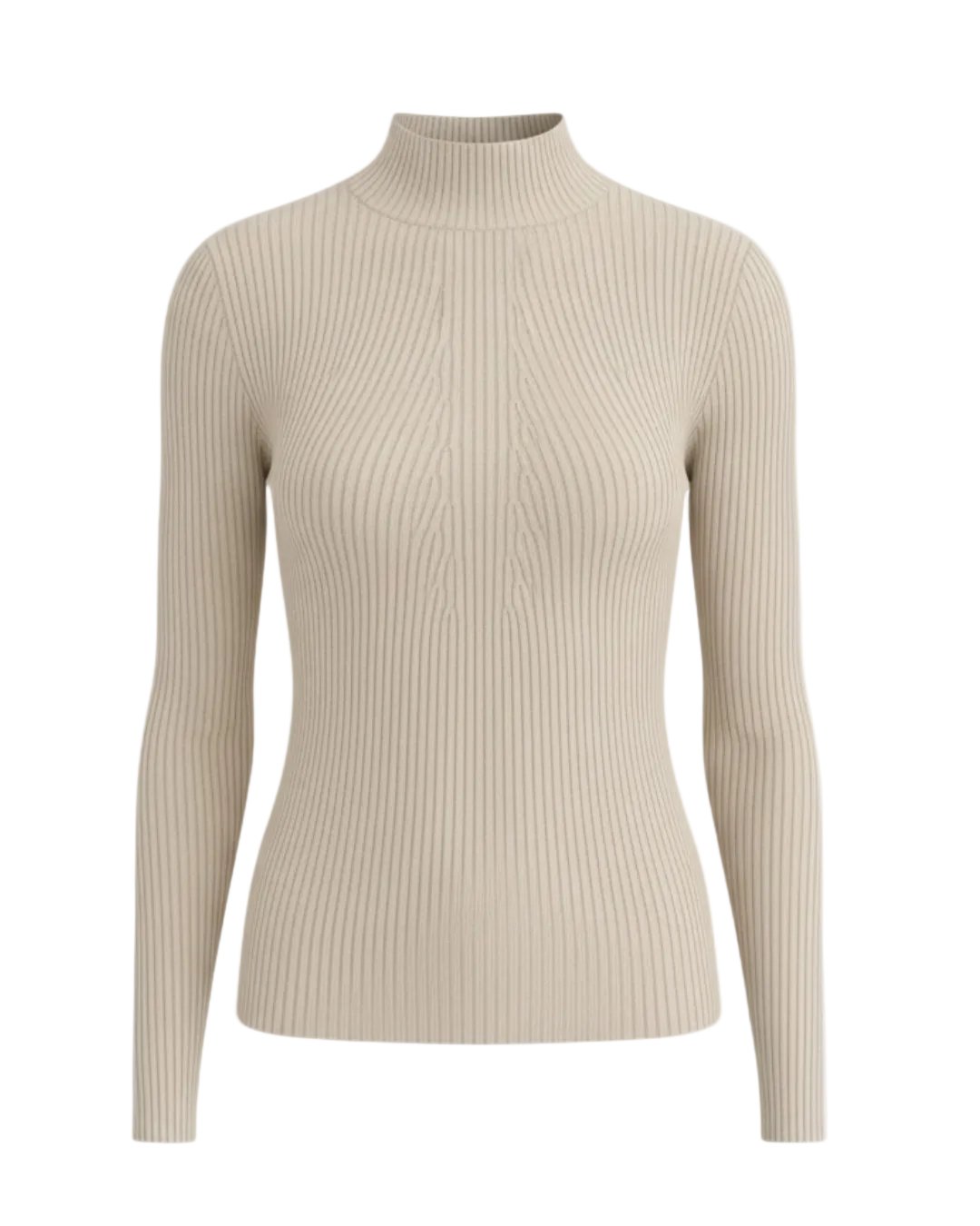 Sable Mock Neck Top | Moriel Heritage